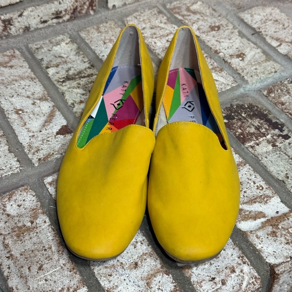 Katy Perry Collections Vibrant Yellow Flats The Tia Size 9.5 - Picture 3 of 9